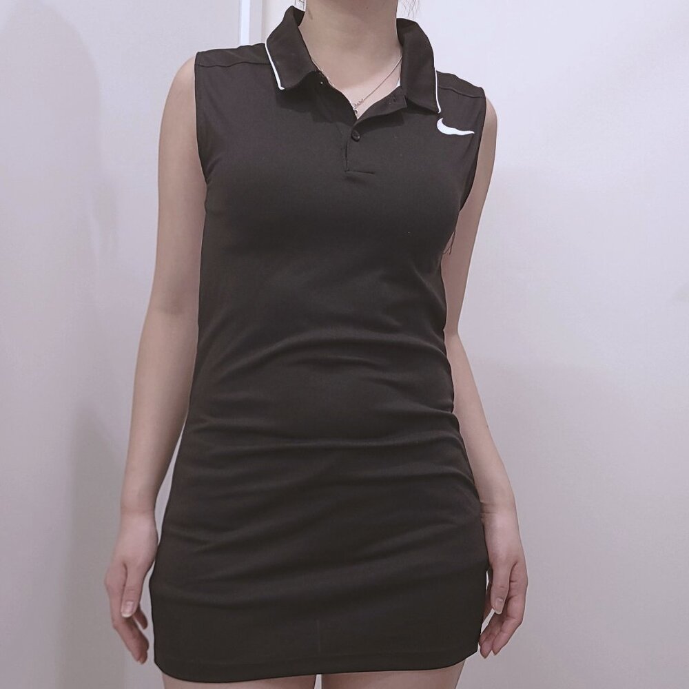 Nike Swoosh Dri-Fit Black Dress